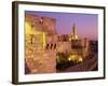 Walls and the Citadel of David in the Old City of Jerusalem, Israel, Middle East-Simanor Eitan-Framed Photographic Print