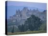 Walls and Turrets of the Old Town of Carcassonne, Languedoc Roussillon, France-Woolfitt Adam-Stretched Canvas