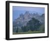 Walls and Turrets of the Old Town of Carcassonne, Languedoc Roussillon, France-Woolfitt Adam-Framed Photographic Print