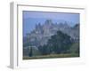 Walls and Turrets of the Old Town of Carcassonne, Languedoc Roussillon, France-Woolfitt Adam-Framed Photographic Print