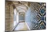 Walls Covered in Beautuful Azelejo Tiles on Display at the National Azulejo Museum in Lisbon-Alex Treadway-Mounted Photographic Print
