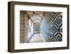 Walls Covered in Beautuful Azelejo Tiles on Display at the National Azulejo Museum in Lisbon-Alex Treadway-Framed Premium Photographic Print