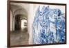 Walls Covered in Beautuful Azelejo Tiles on Display at the National Azulejo Museum in Lisbon-Alex Treadway-Framed Photographic Print