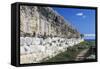 Walls Dating from the Roman Empire in Ampurias-null-Framed Stretched Canvas