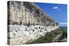 Walls Dating from the Roman Empire in Ampurias-null-Stretched Canvas