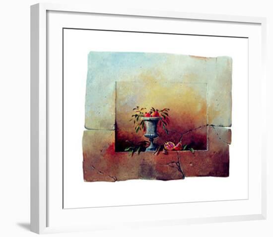 Walls II-Mike Harris-Framed Art Print