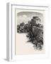 Walls of Constantinople, Istanbul, Turkey, 19th Century-null-Framed Giclee Print