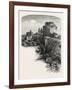 Walls of Constantinople, Istanbul, Turkey, 19th Century-null-Framed Giclee Print