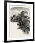 Walls of Constantinople, Istanbul, Turkey, 19th Century-null-Framed Giclee Print