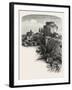 Walls of Constantinople, Istanbul, Turkey, 19th Century-null-Framed Giclee Print