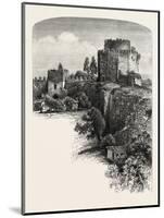 Walls of Constantinople, Istanbul, Turkey, 19th Century-null-Mounted Giclee Print