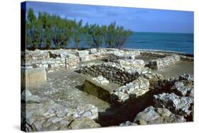 Walls of houses in the Punic town at Kerkovane, 5th century-Unknown-Stretched Canvas