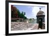 Walls of Old San Juan, Puerto Rico-George Oze-Framed Photographic Print