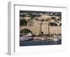 Walls of Old Town from Harbour, Rhodes, Dodecanese Islands, Greece-Ken Gillham-Framed Photographic Print