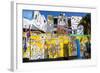 Walls Painted with Afro-Caribbean Art-Lee Frost-Framed Photographic Print