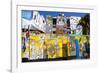 Walls Painted with Afro-Caribbean Art-Lee Frost-Framed Photographic Print