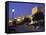 Walls Promenade and Tower of David at Dusk, Jerusalem, Israel, Middle East-Simanor Eitan-Framed Stretched Canvas