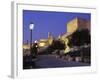 Walls Promenade and Tower of David at Dusk, Jerusalem, Israel, Middle East-Simanor Eitan-Framed Photographic Print