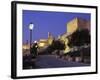 Walls Promenade and Tower of David at Dusk, Jerusalem, Israel, Middle East-Simanor Eitan-Framed Photographic Print