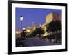 Walls Promenade and Tower of David at Dusk, Jerusalem, Israel, Middle East-Simanor Eitan-Framed Photographic Print