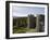 Walls Walk West to Mill Gate Towers Entrance, with View of Medieval Walls, Conwy, Wales-Pearl Bucknall-Framed Photographic Print