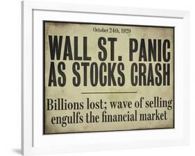 Wallstreet-null-Framed Giclee Print