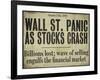 Wallstreet-null-Framed Giclee Print