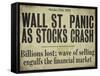 Wallstreet-null-Framed Stretched Canvas