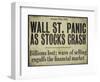 Wallstreet-null-Framed Giclee Print