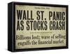 Wallstreet-Sasha-Framed Stretched Canvas