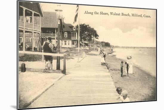 Walnut Beach, Milford, Connecticut-null-Mounted Art Print