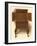 Walnut cabinet, 1906-Shirley Slocombe-Framed Giclee Print