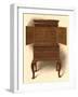 Walnut cabinet, 1906-Shirley Slocombe-Framed Giclee Print