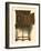 Walnut cabinet inlaid with marquetry, 1905-Shirley Slocombe-Framed Giclee Print