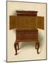 Walnut Cabinet, Property of Edward Dent-Shirley Charles Llewellyn Slocombe-Mounted Giclee Print