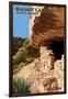 Walnut Canyon National Monument, Arizona-Lantern Press-Framed Art Print