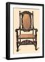 Walnut chair, 1905-Shirley Slocombe-Framed Giclee Print