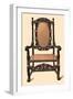 Walnut chair, 1905-Shirley Slocombe-Framed Giclee Print
