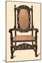 Walnut chair, 1905-Shirley Slocombe-Mounted Giclee Print