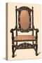 Walnut chair, 1905-Shirley Slocombe-Stretched Canvas