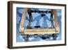 Walnut Frame of Lombard Rocchetto Chair, Italy, Detail-null-Framed Giclee Print