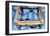 Walnut Frame of Lombard Rocchetto Chair, Italy, Detail-null-Framed Giclee Print