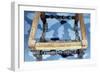 Walnut Frame of Lombard Rocchetto Chair, Italy, Detail-null-Framed Giclee Print