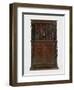 Walnut Genoese Double Cabinet with Bambocci Carvings, Italy-null-Framed Giclee Print