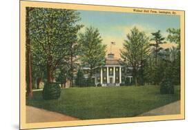 Walnut Hall Farm, Lexington, Kentucky-null-Mounted Art Print