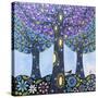 Walnut Orchard-Lynn Hughes-Stretched Canvas