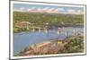 Walnut Street Bridge, Chattanooga, Tennessee-null-Mounted Art Print