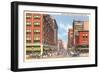 Walnut Street, Des Moines, Iowa-null-Framed Art Print