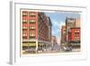 Walnut Street, Des Moines, Iowa-null-Framed Art Print