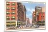 Walnut Street, Des Moines, Iowa-null-Mounted Art Print